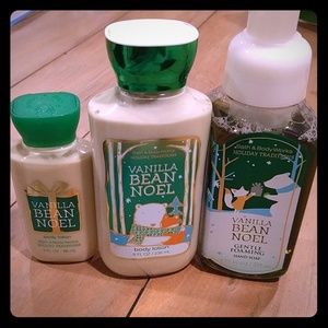 SOLD Bath & Body Works Vanilla Bean Noel Set